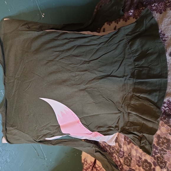 Wonder Nation Girls Lrg 10/12 Long Sleeved Pink Fox - Picture 2 of 5